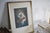 Late 19th C. Antique Silk Print of Madonna Della Seggiola by Raphael in Gold Gilded Wood Frame For Sale - Image 4 of 16