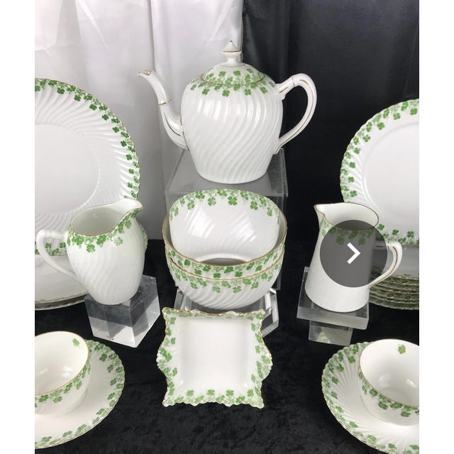 1970s Shamrock Luncheon Set - Set of 33 For Sale In Phoenix - Image 6 of 7