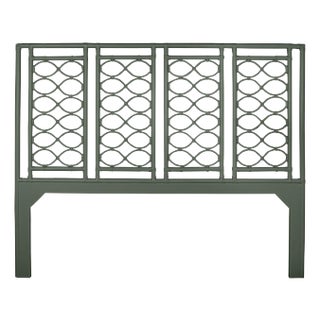 Infinity Headboard King, Evergreen For Sale