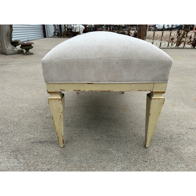 Pair of French Louis XVI Style Benches For Sale - Image 6 of 12