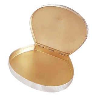 Antique George V Sterling Silver Tobacco Box from Percy James Finch, 1922 For Sale