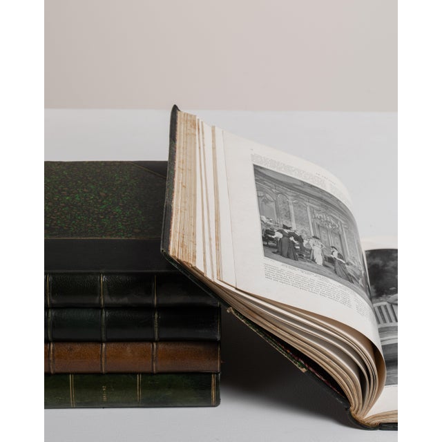 French Early 20th Century France Chocolate Wood Book For Sale - Image 3 of 18
