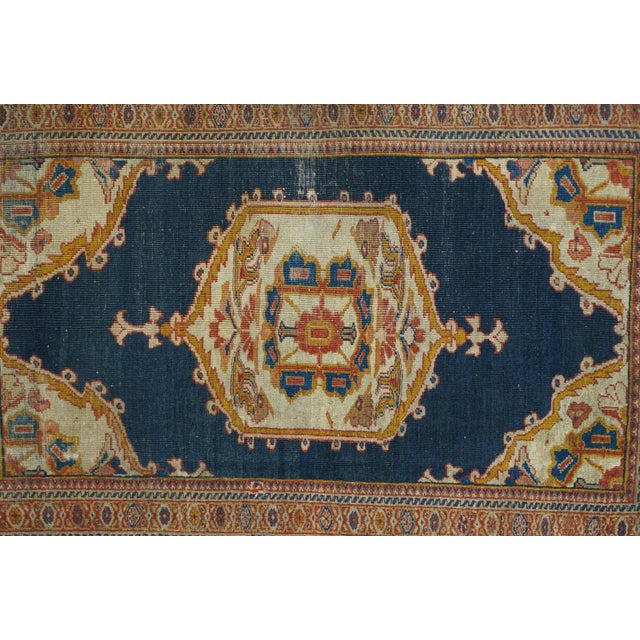 Late 18th Century Antique Zigler Sultanabad Rug 4'1'' x 6'4'' For Sale In New York - Image 6 of 12