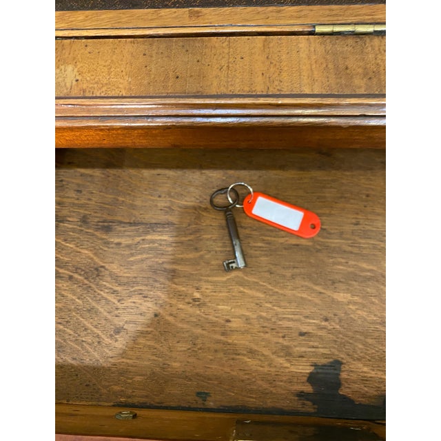 Architect's Desk and Writing Table of Mahogany From Late Georgian Era England For Sale - Image 9 of 17