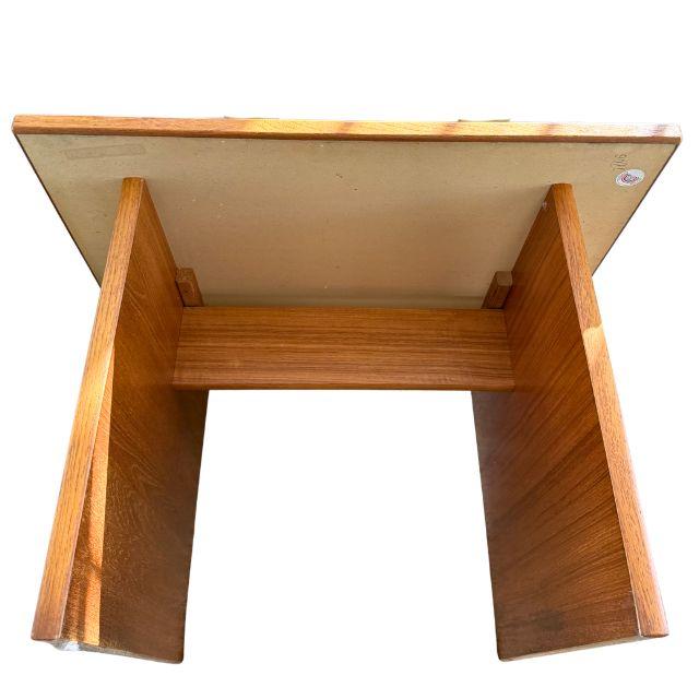 Late 1970s Danish, Gangsø Møbler, Teak Side Table - Made in Denmark For Sale - Image 6 of 18