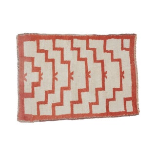 Vintage Orange Tulu Rug - 2'7" x 3'7" For Sale