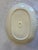 Vintage Italian White Oval Serving Platter With Gold Trim Scalloped Edge For Sale - Image 10 of 11