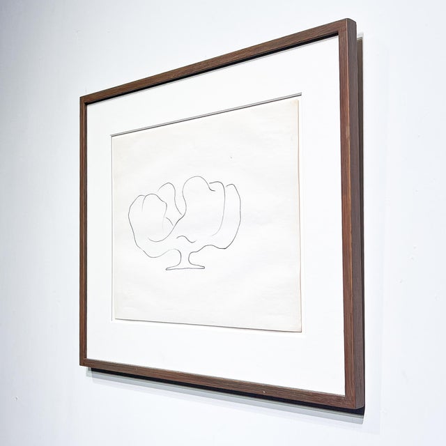 Mid-Century Modern Harry Bertoia, Mushroom, 1960s, Paper For Sale - Image 3 of 6