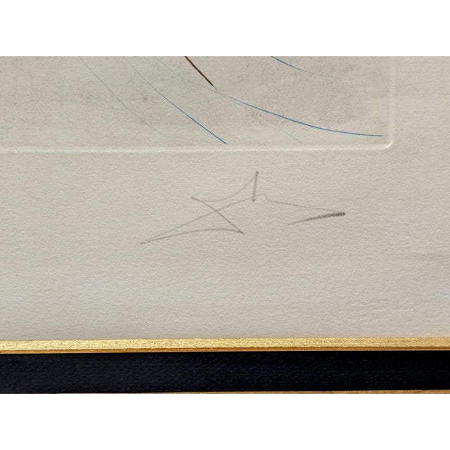 Salvador DALI - Thou art all faire, My Love / Song of Songs of Solomon, 1971- Original Hand-signed etching in Colours with...