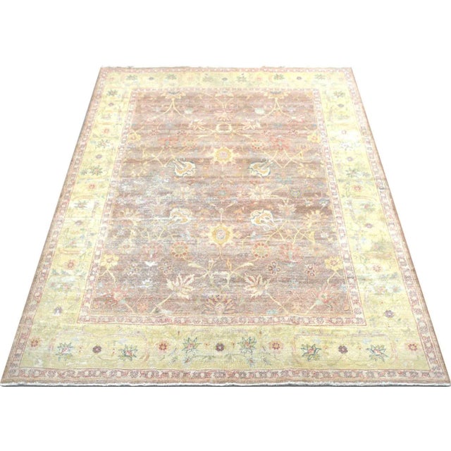 1980s 1980s Egyptian Tabriz Rug For Sale - Image 5 of 7