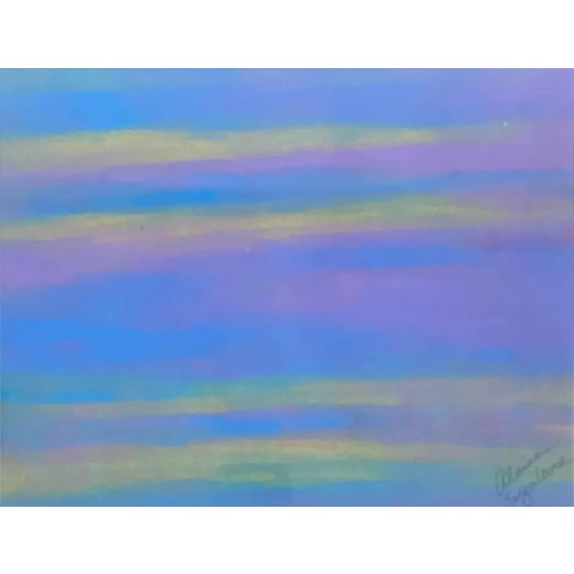 Soothe mind, body, and soul with this original abstract acrylic painting by artist Alaina "Suga Lane" Williams. This piece...