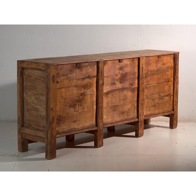 Three Door Dining Room Sideboard, 1900s For Sale - Image 11 of 12