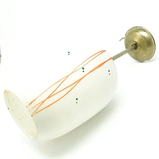 Pop-Art Style Pendant Lamp, Poland, 1950s For Sale - Image 4 of 7