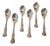 Six Tiffany English King Ice Cream Spoons For Sale