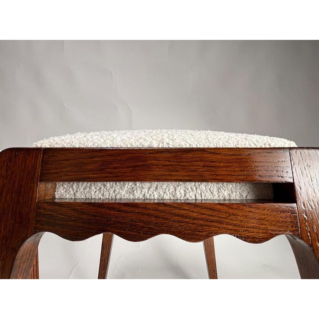 Paolo Buffa Mid-Century Stools attributed to Paolo Buffa, Italy, 1950s, Set of 2 For Sale - Image 4 of 11