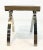 Interlude Home Organic Modern Interlude Home Wood and Nickel Side Table For Sale - Image 4 of 5