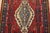 1980s Malayer Runner 3’10” X 9’9” Red Wool Vintage Tribal Hand-Knotted Oriental Rug For Sale - Image 5 of 15