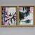 2000 - 2009 Lola Galanes, Compositions, 2009, Acrylic & Mixed Media on Cardboard, Framed, Set of 2 For Sale - Image 5 of 6