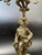 Louis XVi Revival Neoclassical French Bronze Figural Candelabrum on Marble Base, 1920s For Sale - Image 4 of 13