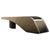 "Segno Di Rasoio" Bench With Bronze, Hand Made For Sale In Los Angeles - Image 6 of 6