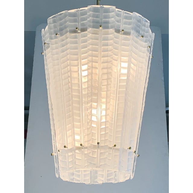 2020s Italian Style Murano Glass Sputnik Chandelier Lantern For Sale - Image 5 of 12