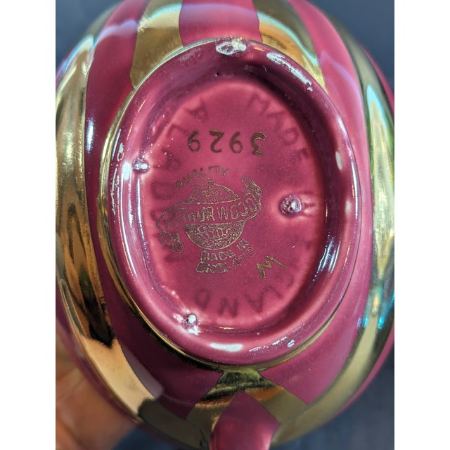 1950s Mid-Century Modern Arthur Wood Striped Aladdin Tea Pot, England For Sale In Nashville - Image 6 of 9