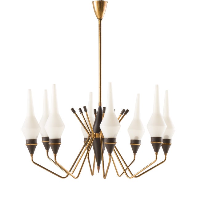 Mid-Century Italian Chandelier, 1960s For Sale