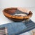 Decorative vintage Japanese bamboo basket, also known as a zaru, dating from the 1950s. Dimensions: height 20 cm, diameter...
