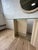 Contemporary Postmodern Faux Stone Tiered Console Table, Plaster and Wood For Sale - Image 3 of 10
