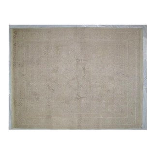 Silk and Wool Agra Carpet , 7'9' 10" For Sale