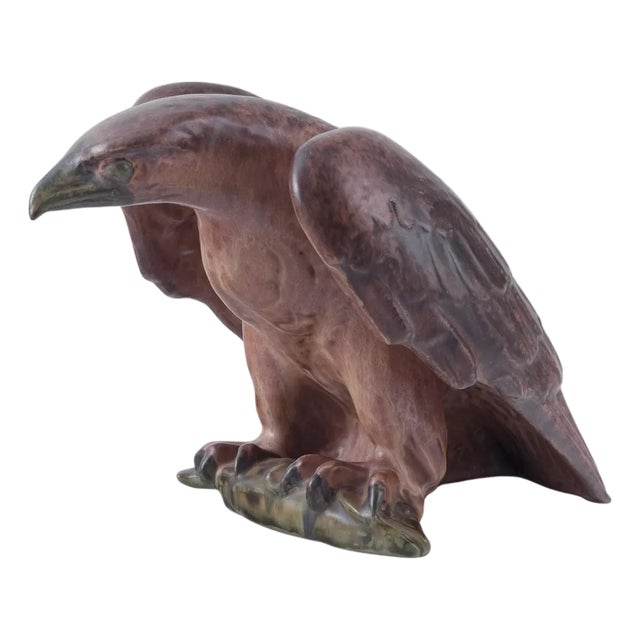 Ceramic Sculpture of Eagle from Michael Andersen and Sons., 1960s For Sale
