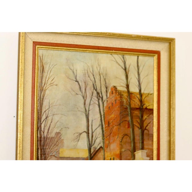 Sven Bertil Berg – Oil on Canvas (1946) A striking oil painting on canvas by Sven Bertil Berg, signed and dated 1946....