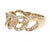 Contemporary 0.40 Carat Diamond 14 Karat Yellow Gold Band Size 7 For Sale - Image 3 of 5