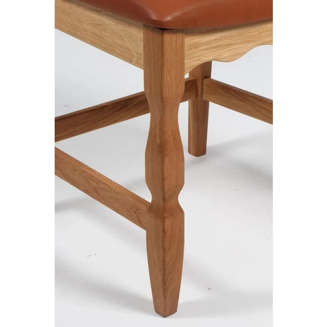 Not Yet Made - Made To Order Model Razorblade Oak Dining Chair by Henning Kjærnulf, Denmark, 2023 For Sale - Image 5 of 8