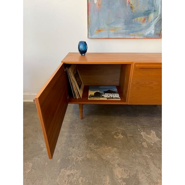 1960s Vintage Teak Compact Cabinet For Sale - Image 5 of 11
