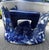 Traditional Large Vintage Blue & White Viscaya Ceramic Cachepot Centerpiece Bowl For Sale - Image 3 of 12