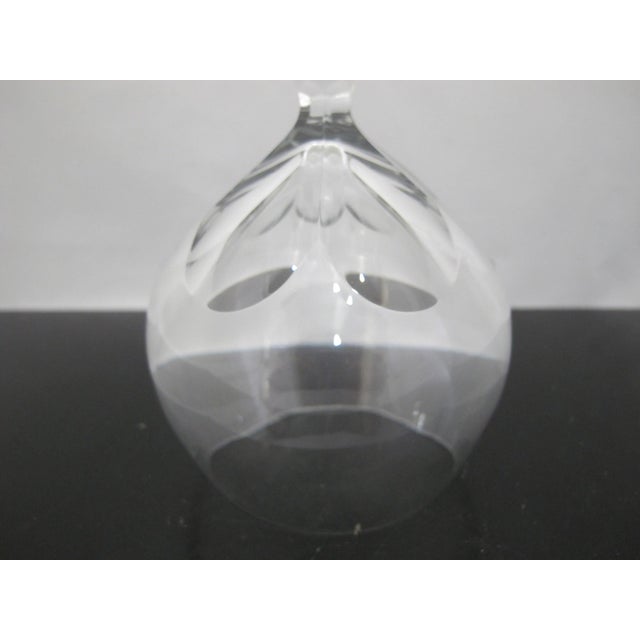 Traditional Waterford Crystal Neve Wine Goblet 8" Stemware Glass New With Tags For Sale - Image 3 of 5