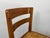 Rustic Vintage Oak and Wicker Dining Chairs, 1960s, Set of 5 For Sale - Image 3 of 10