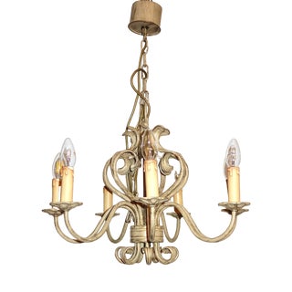 Wrought Iron Ceiling Lamp from Koch & Sons, 1960s For Sale