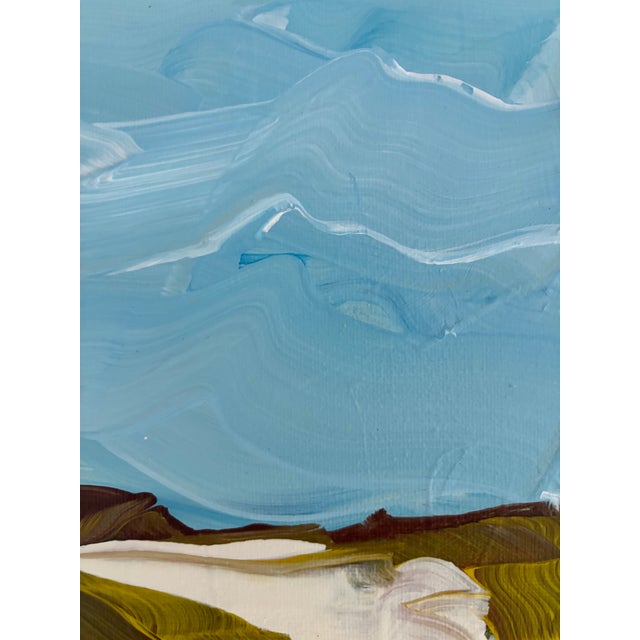 “A Quiet Journey,” Original Acrylic Expressive Landscape by Linda McDonough For Sale In Naples, FL - Image 6 of 9