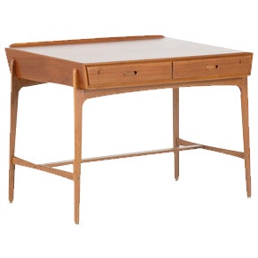 Danish Desk by Svend Åge Madsen for Sigurd Hansen, 1960s For Sale