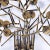Marc Weinstein Marc Creates Brutalist Torch Cut Metal Nail Tree Wall Sculpture For Sale - Image 11 of 11