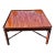 20th Century George III Style Mahogany Square Coffee Table For Sale
