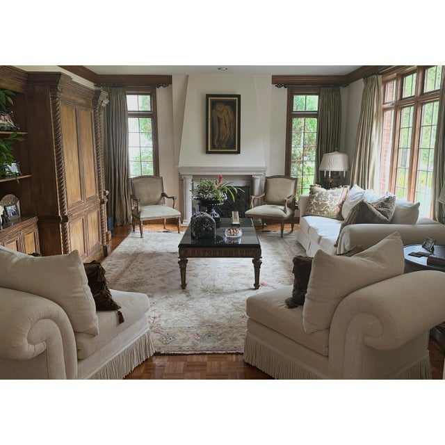 Textile Attributed to Kreiss Somerset Chenille Sofa For Sale - Image 7 of 7