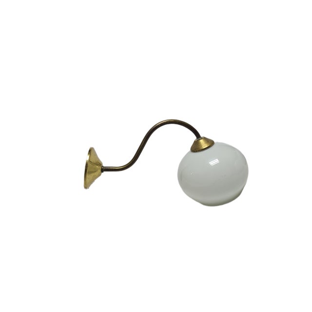 Vintage Art Deco Wall Lamp, Poland, 1950s For Sale - Image 3 of 7