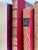 Neoclassical Antique German Leather Decorative Books- a Set of 8 For Sale - Image 3 of 6