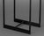 Early 21st Century Contemporary White Marble Top Side Tables, Pair For Sale - Image 5 of 8