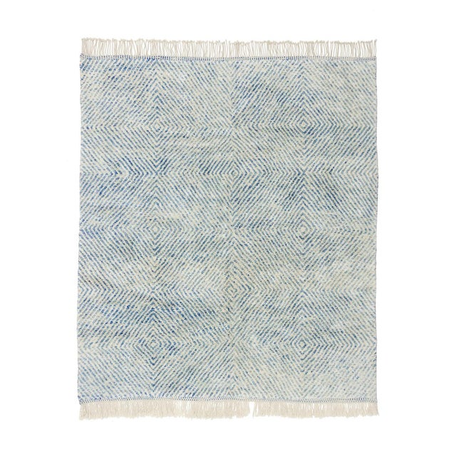 Hand-Knotted Wool Rug by Azele Studio For Sale - Image 11 of 11