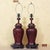 Vintage Sang De Boeuf Red Chinoiserie Ginger Jar Table Lamps - Pair For Sale In Washington DC - Image 6 of 18