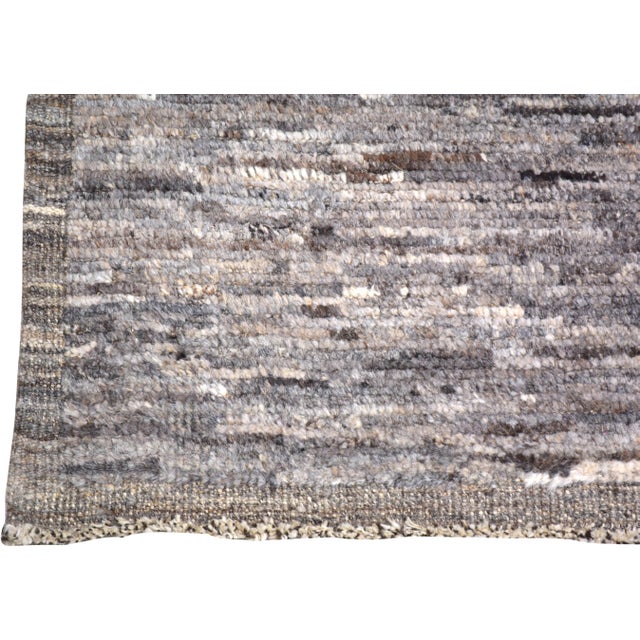 Moroccan Hand Knotted Wool Rug, 9'3''x12'4" For Sale - Image 4 of 6